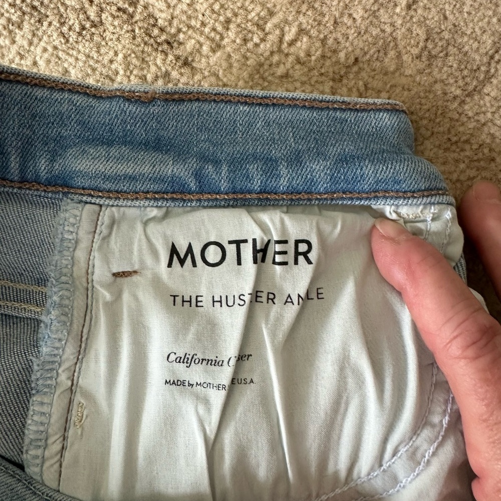 NEW MOTHER DENIM HUSTLER ANKLE JEANS PANTS 29 WOW - Picture 4 of 7